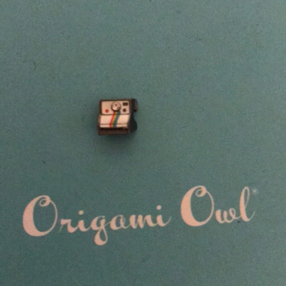 Origami Owl HTF and Rare Polaroid Camera charm